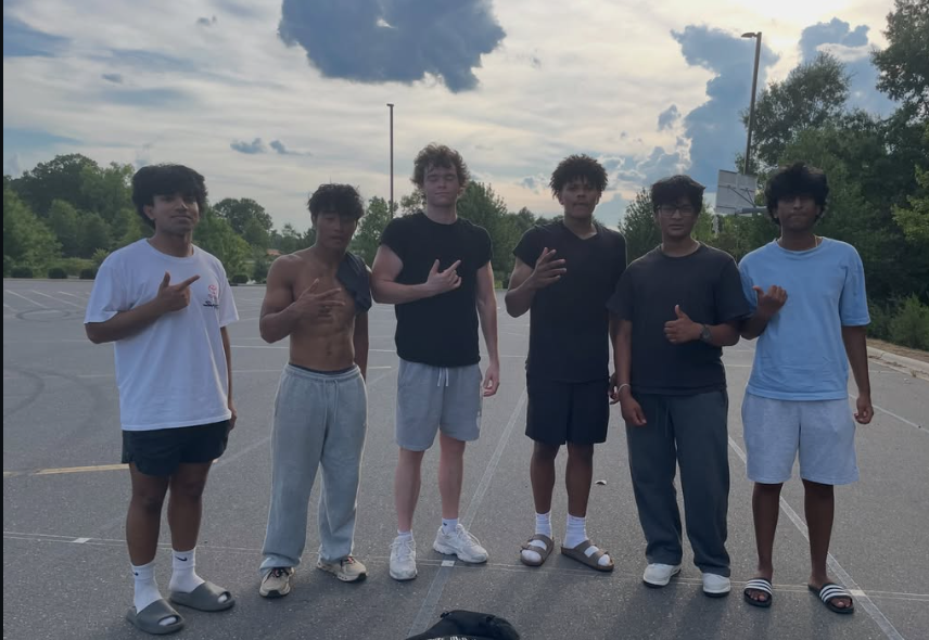 HFF basketball sports event group photo